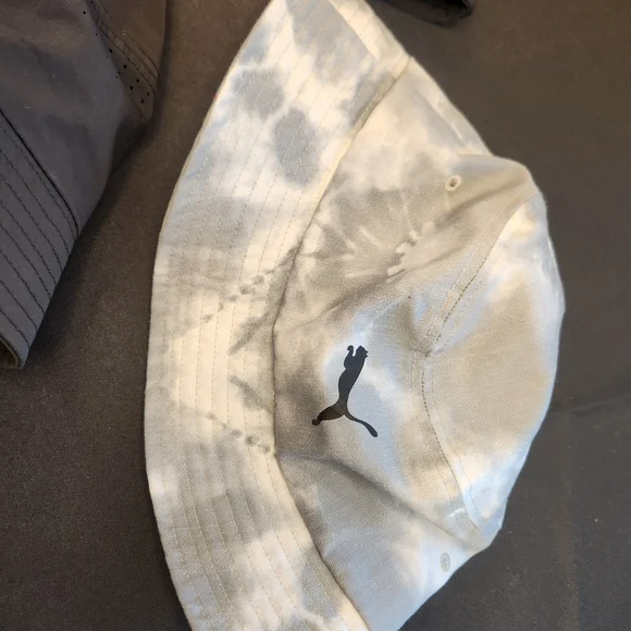 Puma Women's Bucket Hat Set - Black, Leopard, Tie-Dye - Picture 3 of 4